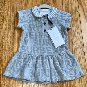 Burberry baby girl dress - 6 months OBO